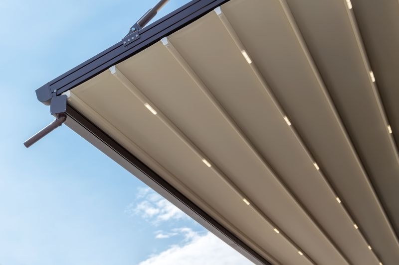 Metal Awning Installation detail