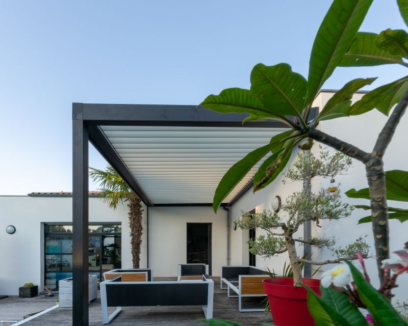 Metal Patio Cover Installation detail